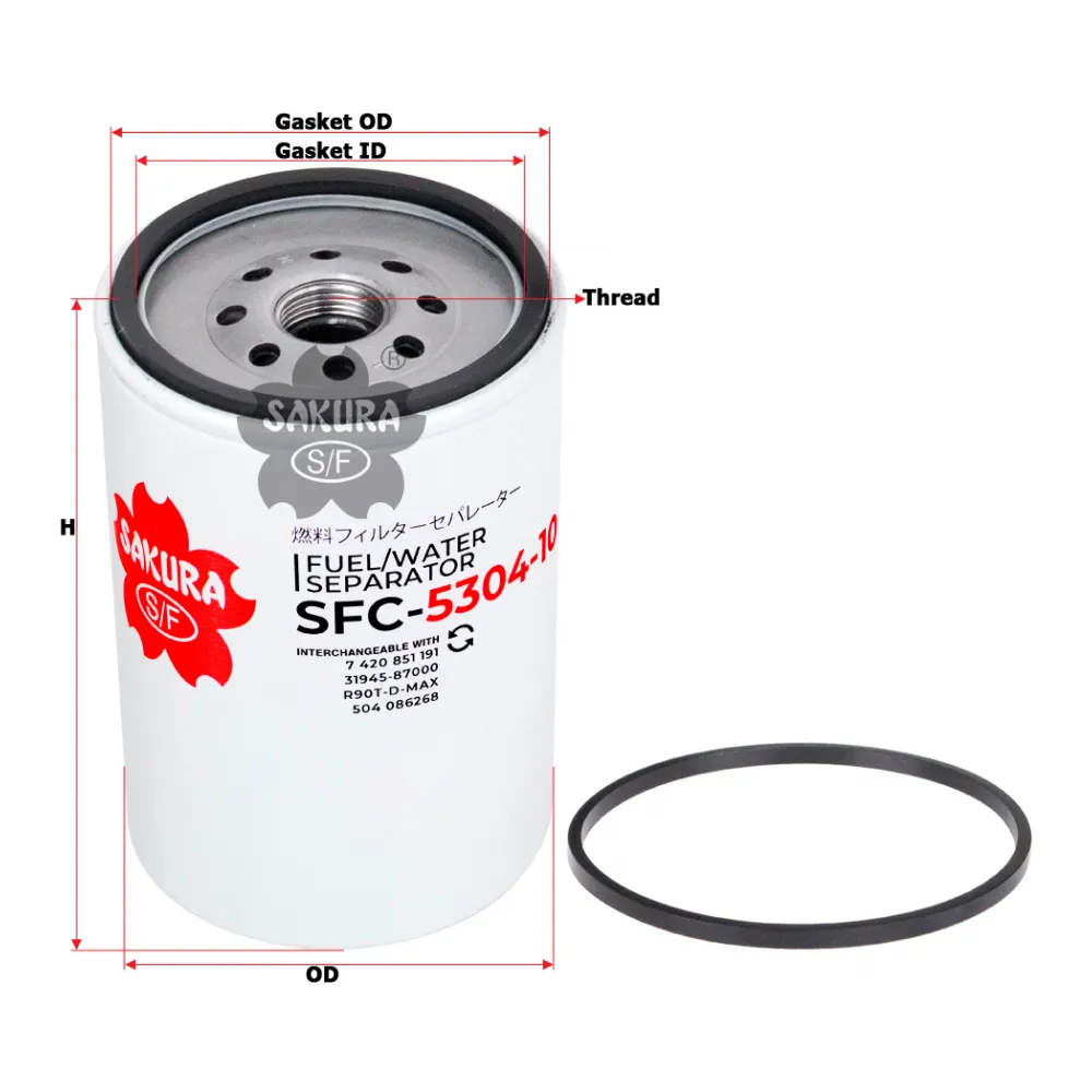 SFC-5304-10 lọc dầu tách nước SAKURA SFC-5304-10 lọc dầu tách nước SAKURA