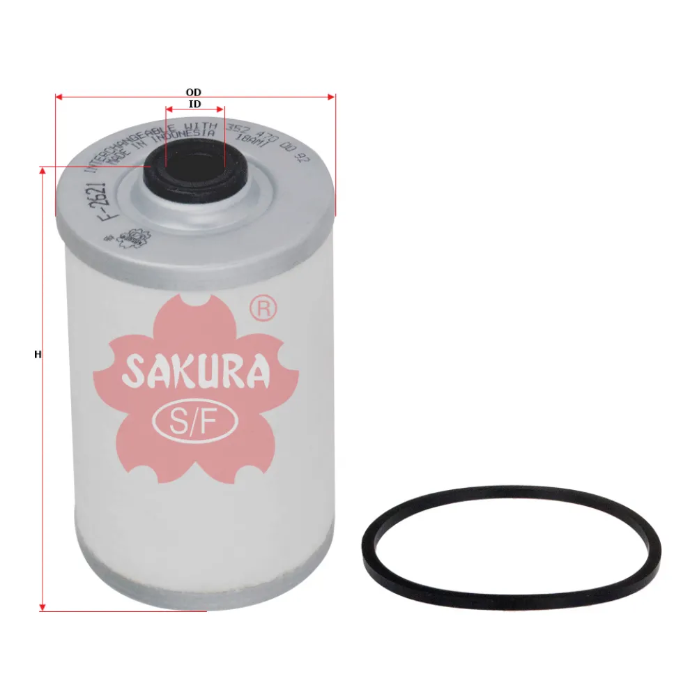 F-2621 lõi lọc dầu SAKURA F-2621 lõi lọc dầu SAKURA