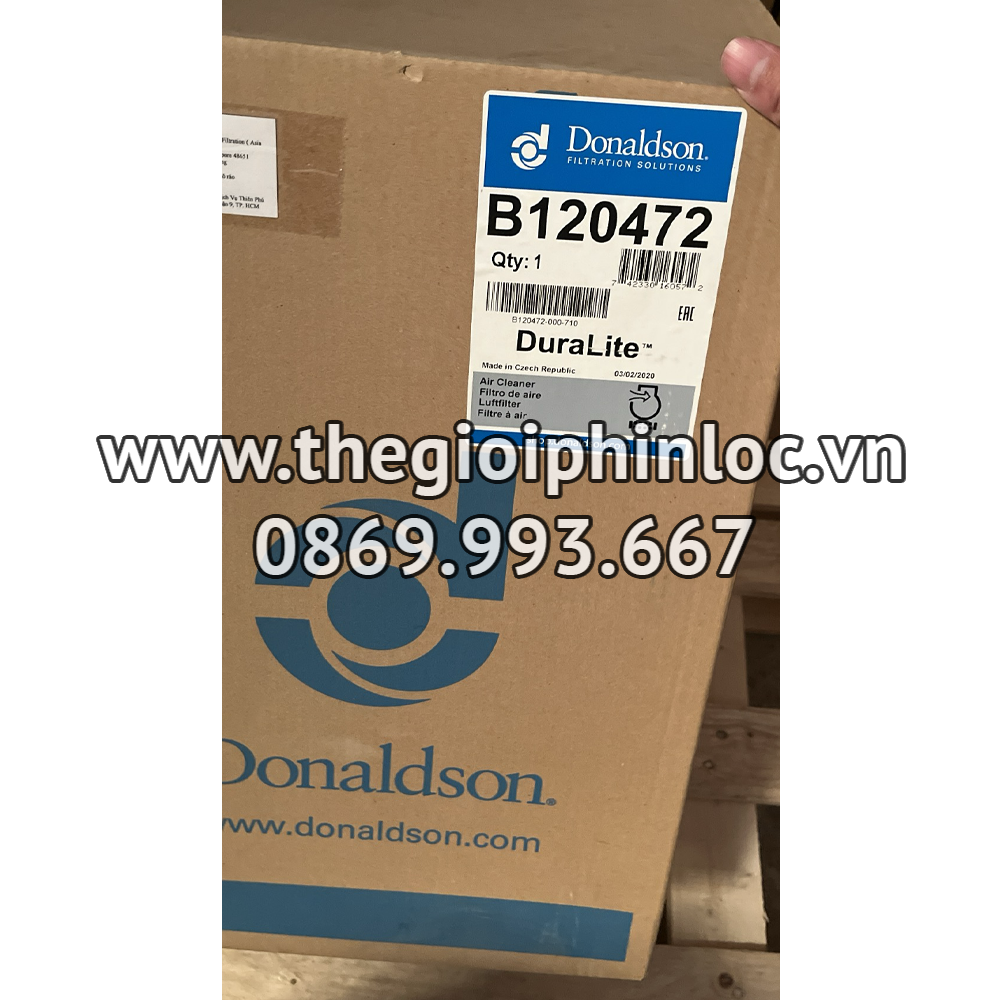 B120472 Donaldson - Lọc gió thô dùng thay thế MTU 0180945802