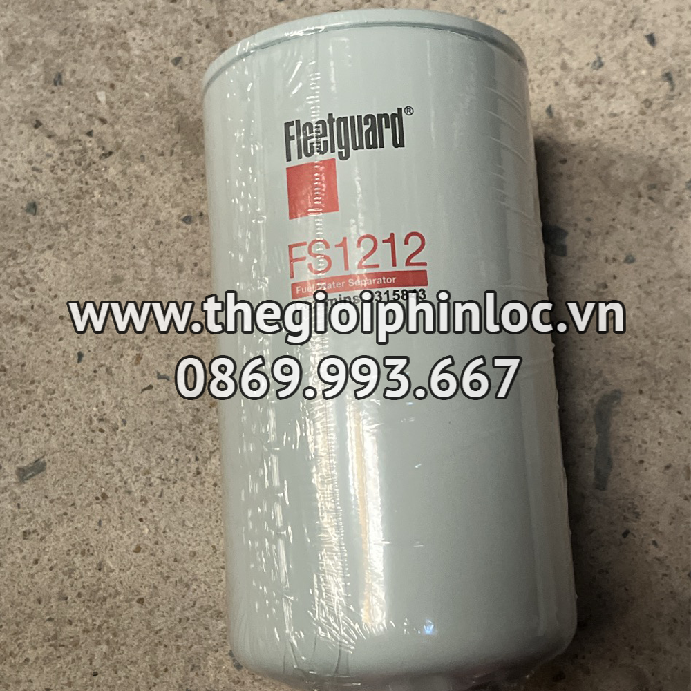 Fleetguard FS1212 lọc dầu tách nước - Thay thế Cummins 3315843
