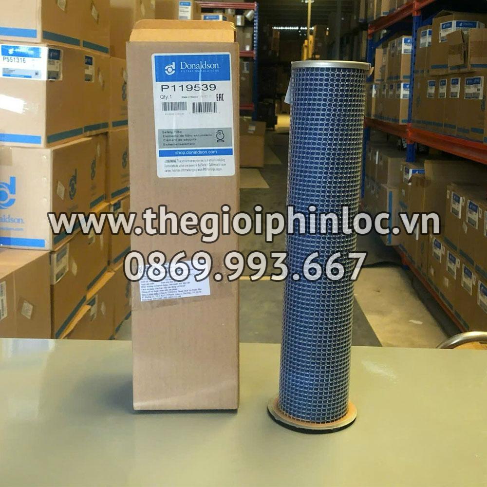 P119539 Donaldson lọc gió tinh dùng thay thế INGERSOLL RAND 59902874