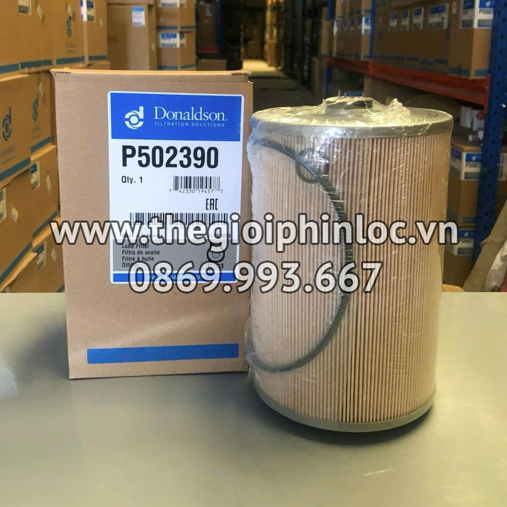 P502390 Donaldson - Lõi lọc nhớt dùng thay thế HINO 156072281