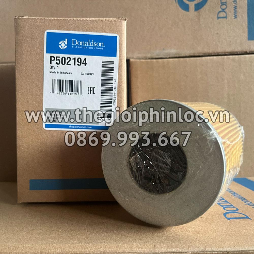 P502194 Donaldson lõi lọc nhớt động cơ