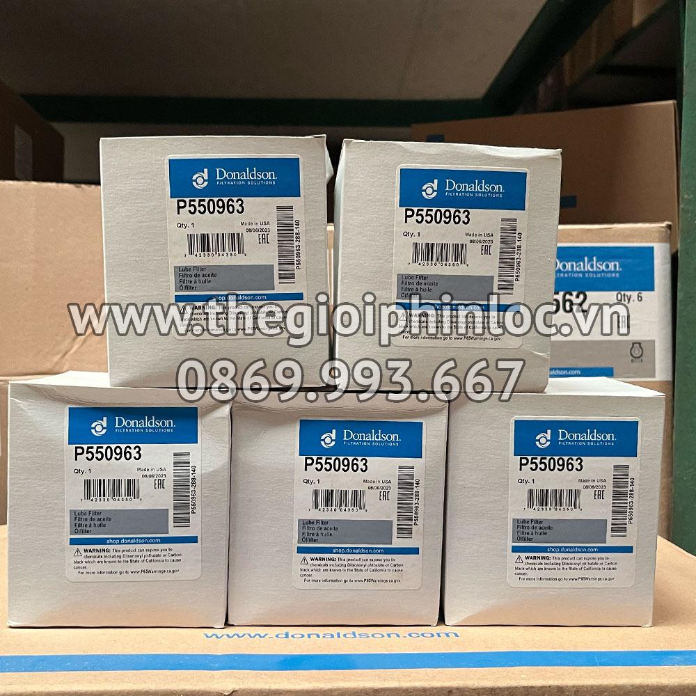 P550963 Donaldson lọc nhớt động cơ
