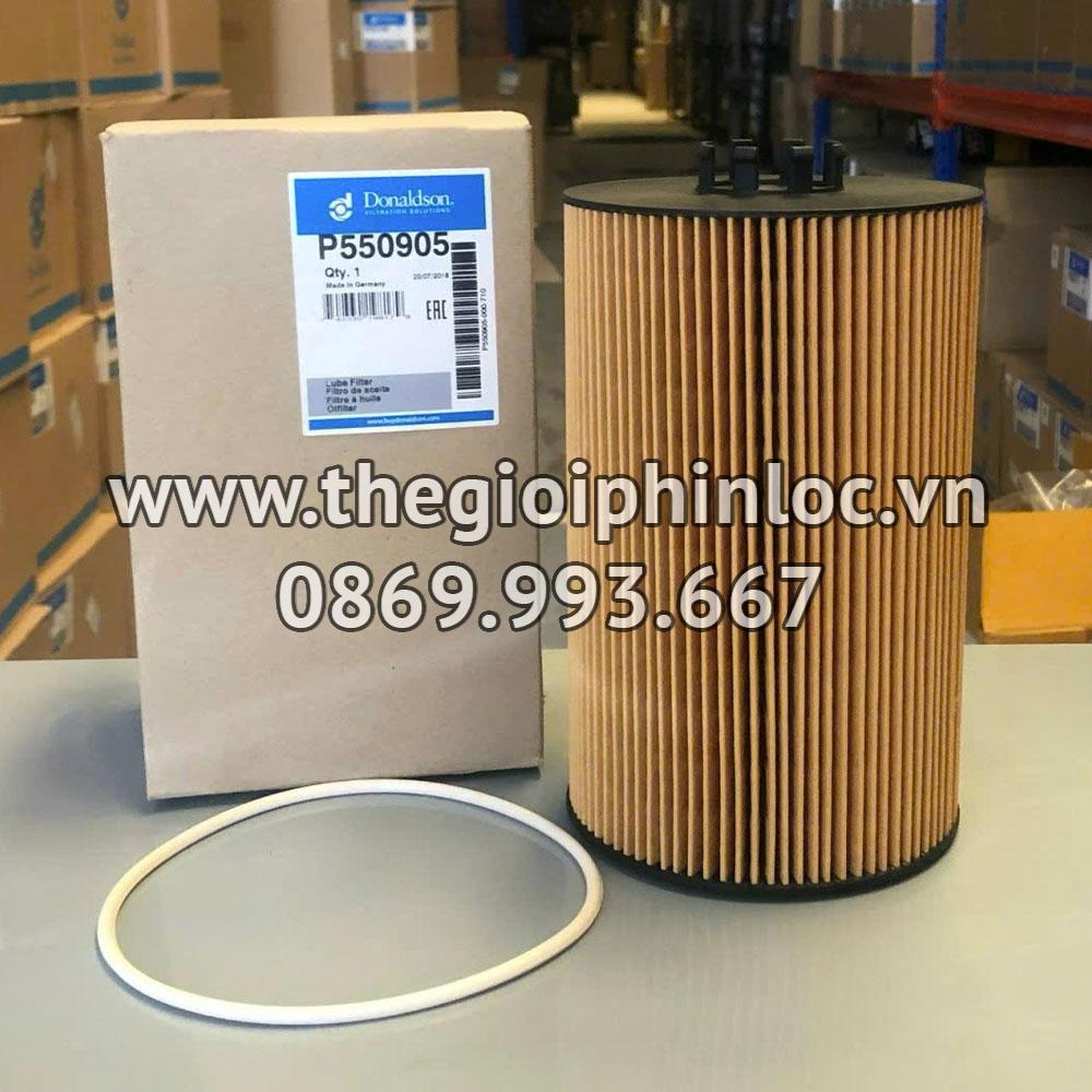 Donaldson P550905 lõi lọc nhớt - Thay thế RENAULT VI 7420796782