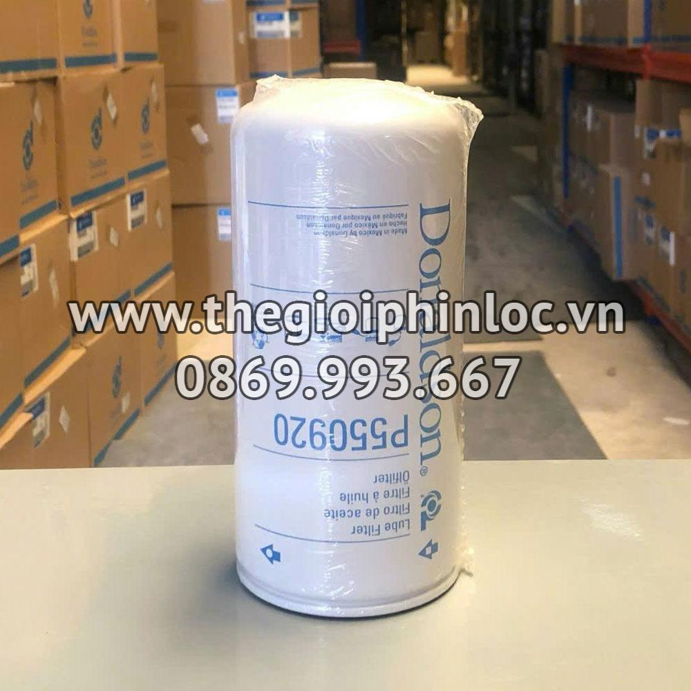 Donaldson P550920 lọc nhớt - Thay thế CATERPILLAR 2698325