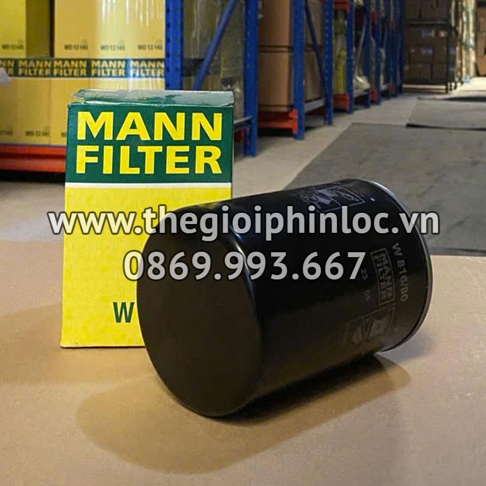 W816/80 Mann Filter - Lọc nhớt động cơ TOYOTA 15601-87305