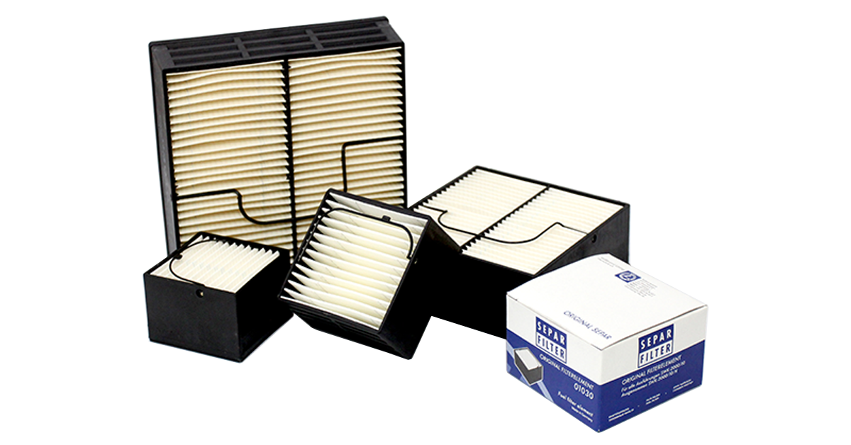 Danh sách lõi lọc cho cụm lọc dầu tách nước Separ SWK-2000 Danh sách lõi lọc cho cụm lọc dầu tách nước Separ SWK-2000